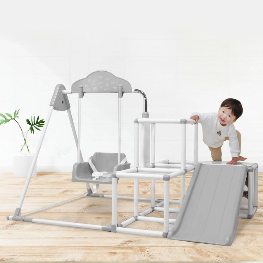 おりたたみわんぱくスライダージム ブランコ付きDX : 赤ちゃんデパート