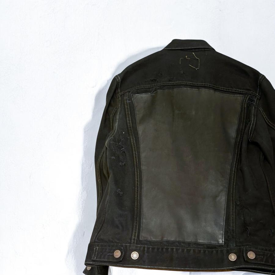 M.U.L. エムユーエル ヴィンテージリメイクデニム Gジャン ユニ