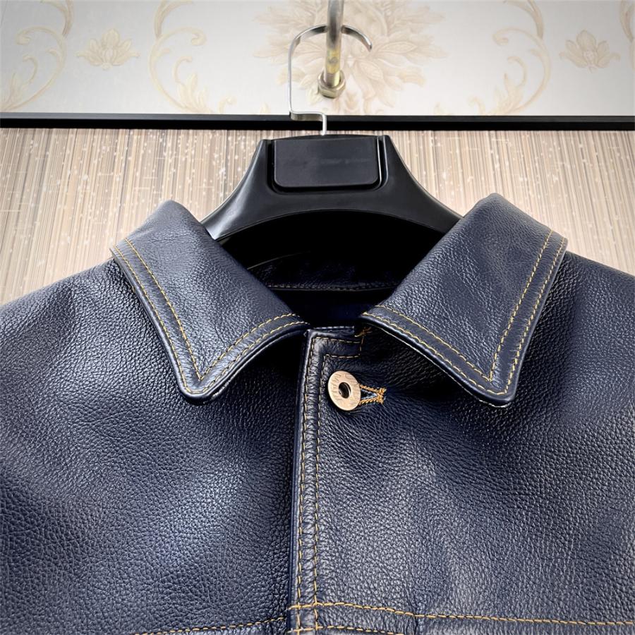 20%off レザージャケット EU製 Uaboni*Paris*ユアボニ 牛革 重厚 個性