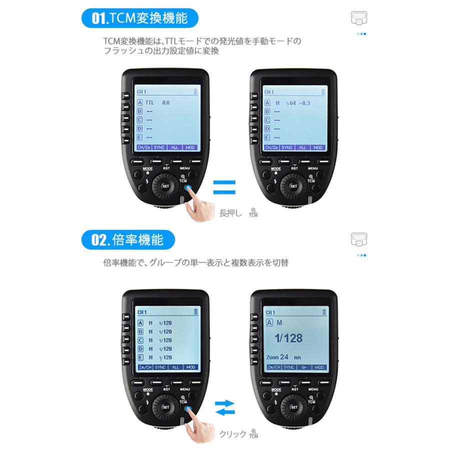 公式日本語説明書付き 技適マーク付き】Sony用 Godox XPro-S