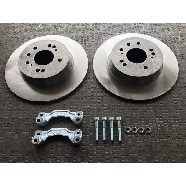 S15 S14 RPS13 PS13 リヤビックローターKIT STD シルクロード製