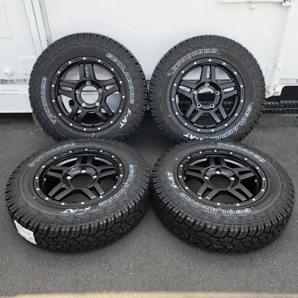 GEOLANDAR 5本セット ジムニー 195R16C タイヤ ホイール セット