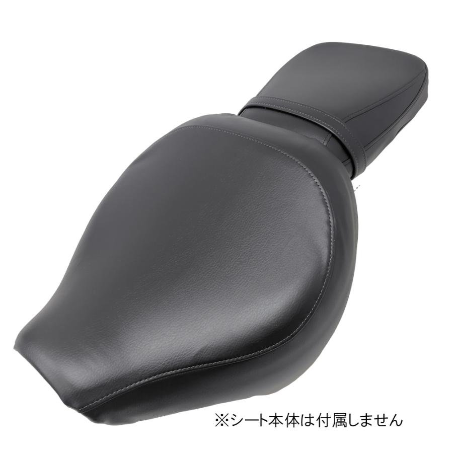 イントルーダー クラシック 400 前後セット 【黒】 カスタムシート