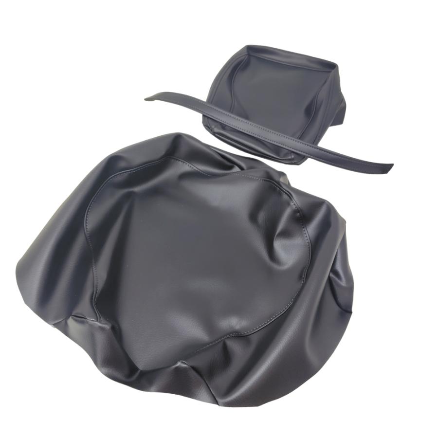 イントルーダー クラシック 400 前後セット 【黒】 カスタムシート