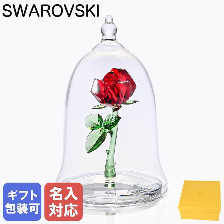 SWAROVSKI（スワロフスキー） クリスタルフィギュア 魔法のバラ Happy