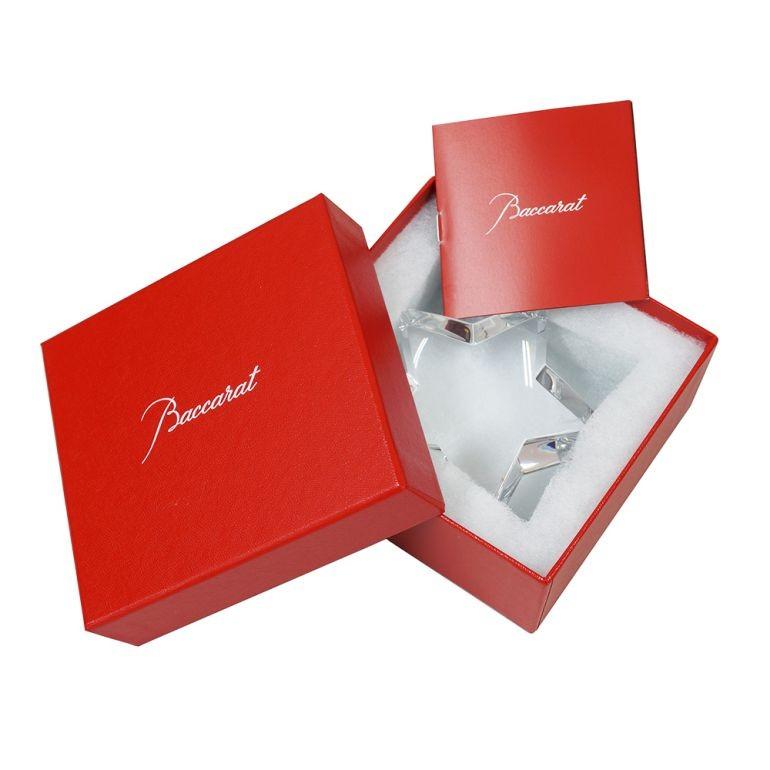 バカラ（Baccarat） ザンザンスター ZINZIN クリアL 9cm 星 クリスタル