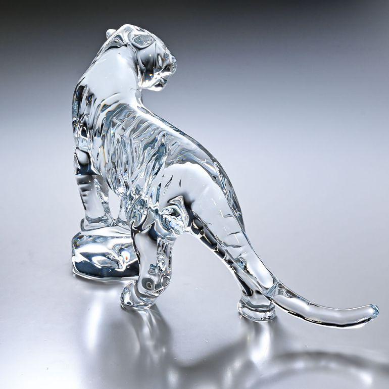 バカラ（Baccarat） クリスタル フィギュア 干支 寅 トラ ベンガル