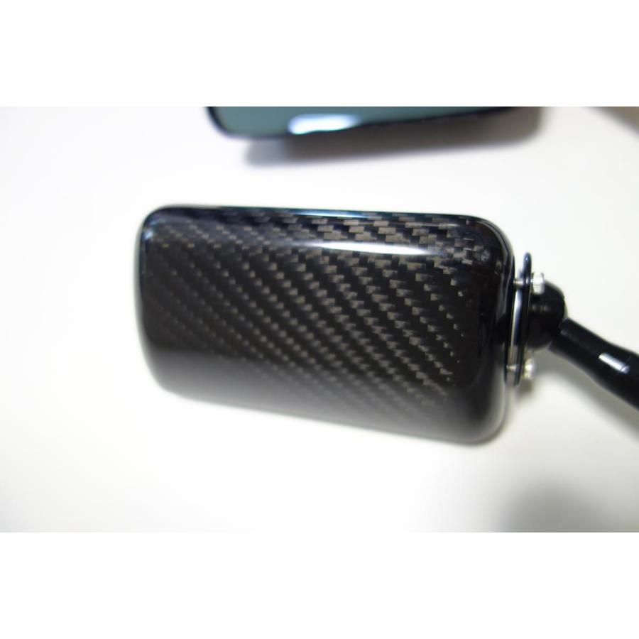 SIMOTA正規品】カーボンバックミラー 【135mm・ブルーレンズ】 正ネジ
