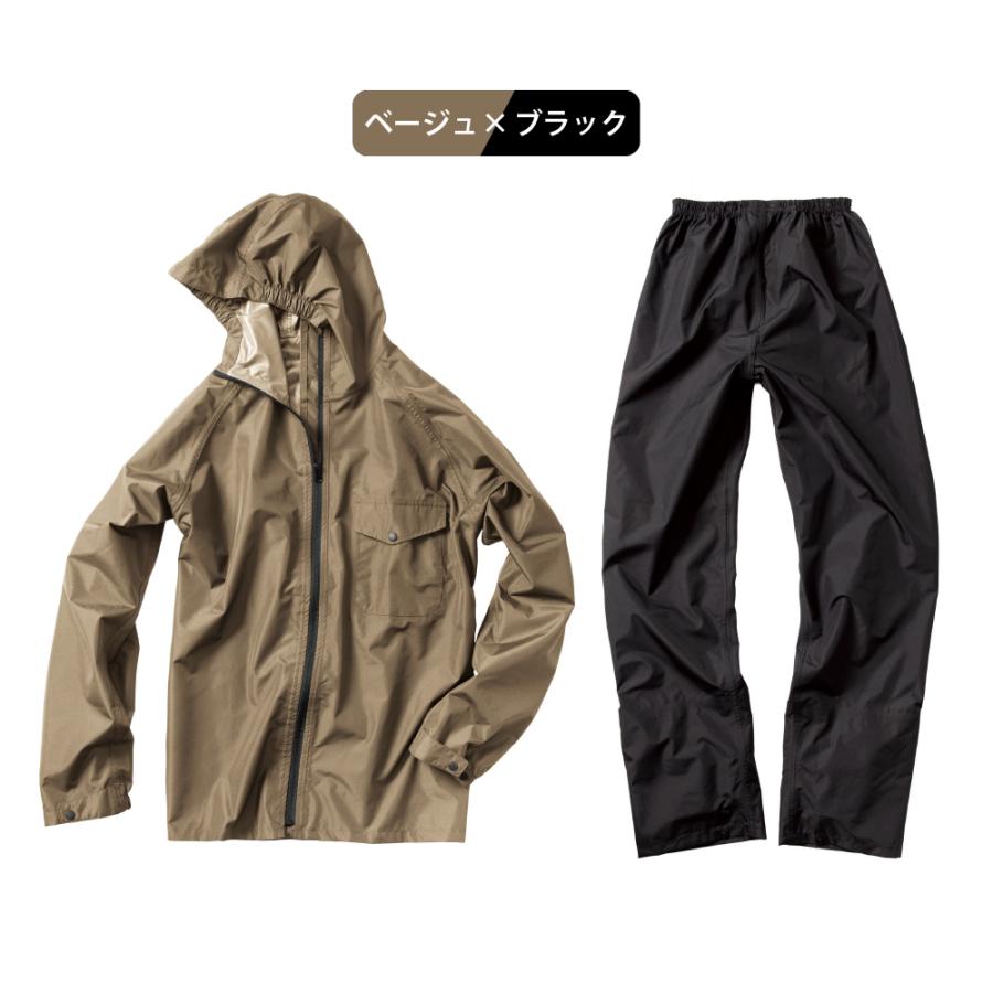 レインコート レインウェア 上下セット バイク 自転車 防水 アウトドア