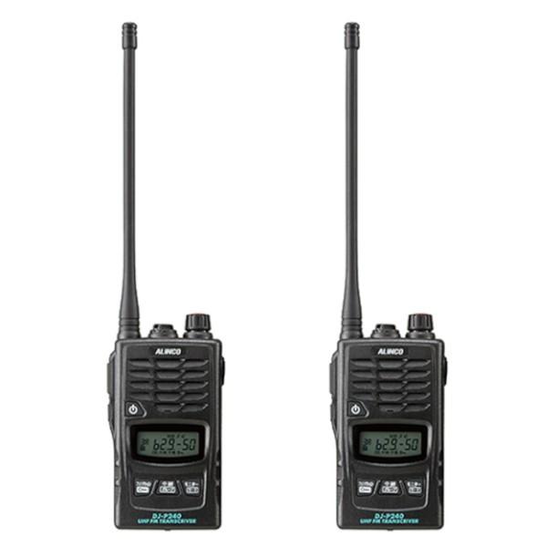 ALINCO（アルインコ） インカム DJ-P240L+充電器+バッテリー+イヤホン
