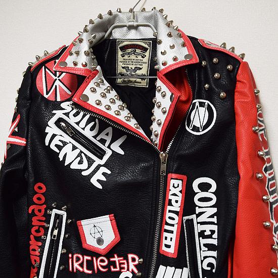 ライダースジャケット メンズ V系 ライダース ダブルライダース 派手