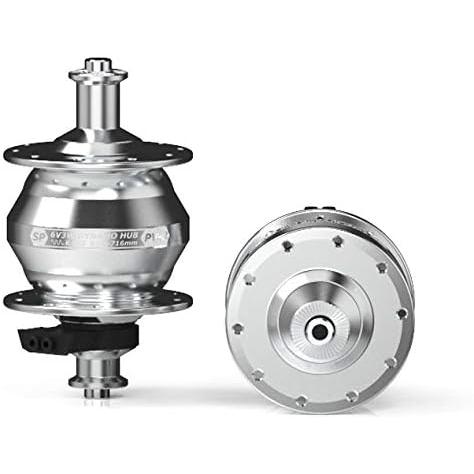 SP PV-8 ウルトラスモールダイナモハブ キャリパーブレーキ用 シルバー