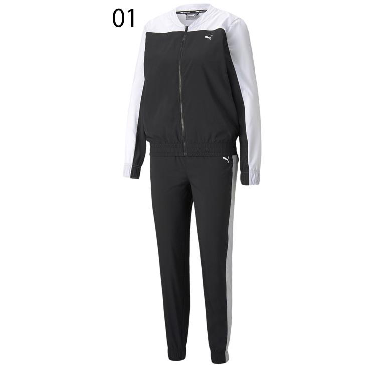 PUMA（プーマ） トレーニングウェア 上下セット レディース TRAIN