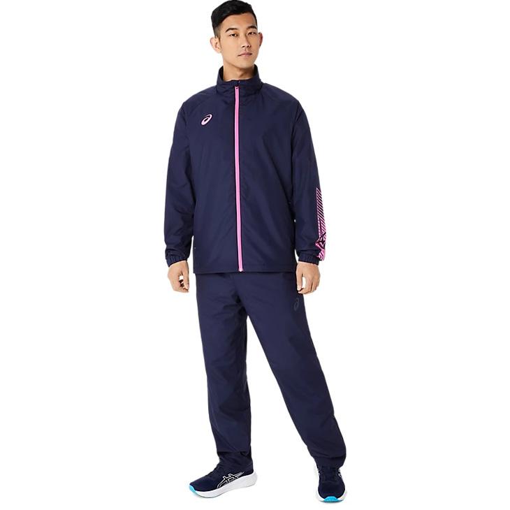 ASICS（アシックス） ウインドブレーカー メンズ 上下 裏トリコット