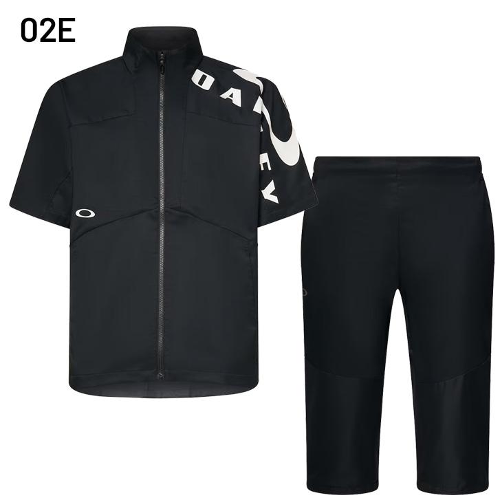 OAKLEY（オークリー） トレーニングウェア メンズ 上下 半袖ウーブン