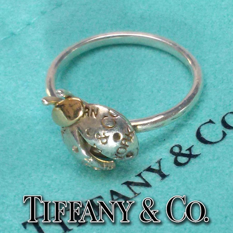TIFFANY&Co.（ティファニー） 【美品】ティファニー てんとう虫 リング