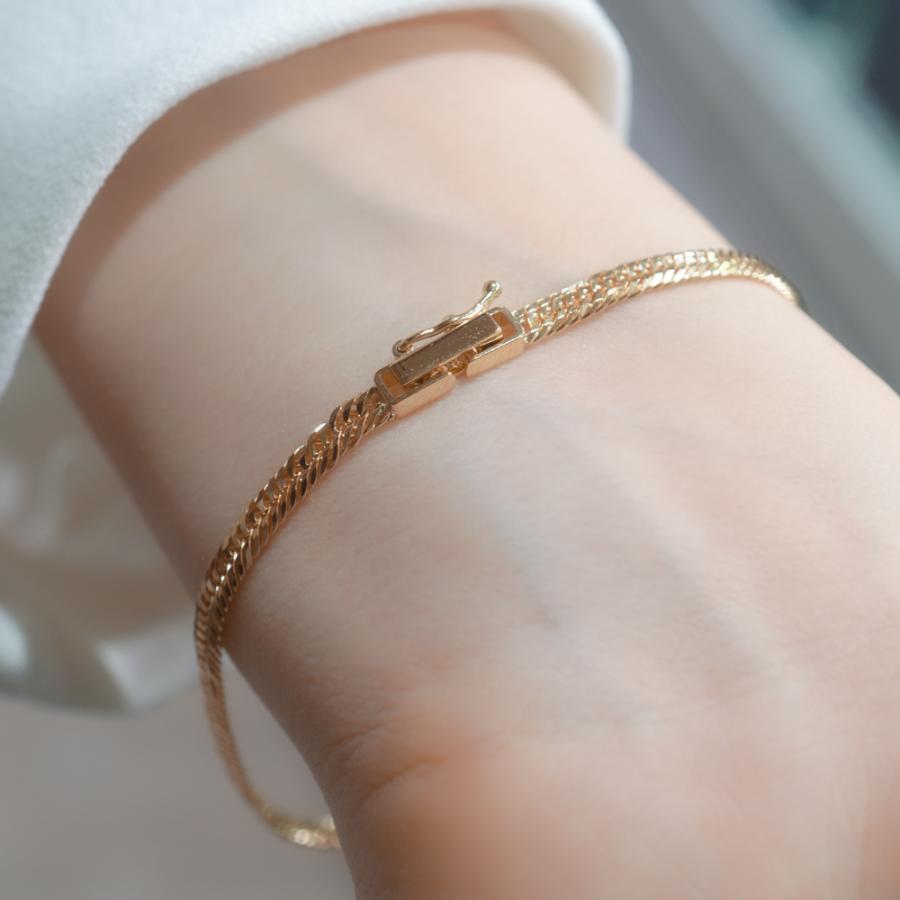 喜平 ブレスレット トリプル12面 17cm 4g キヘイ 12面トリプル 十二面