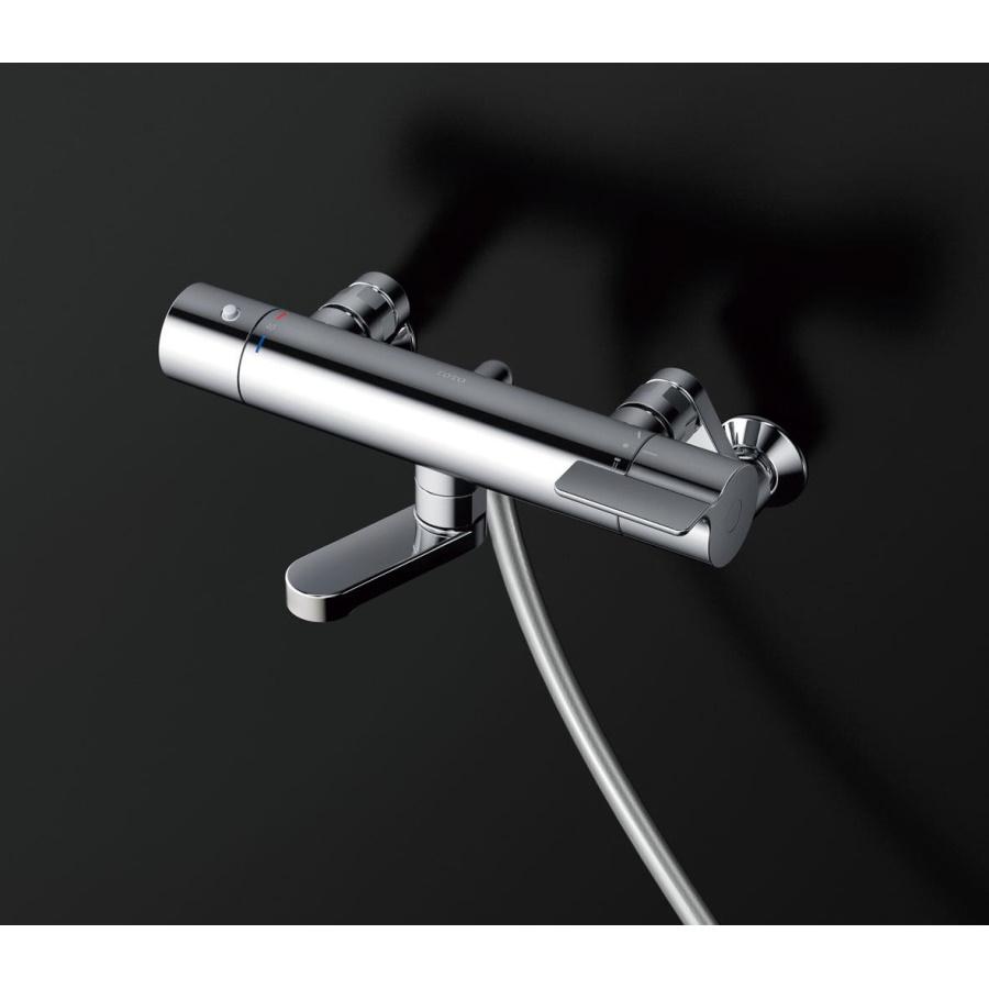 TOTO サーモスタット混合水栓 TBV03445J1 シャワーヘッドホース付き TOTO 壁付サーモスタット混合水栓 TBV03445J1 シャワーヘッドホース