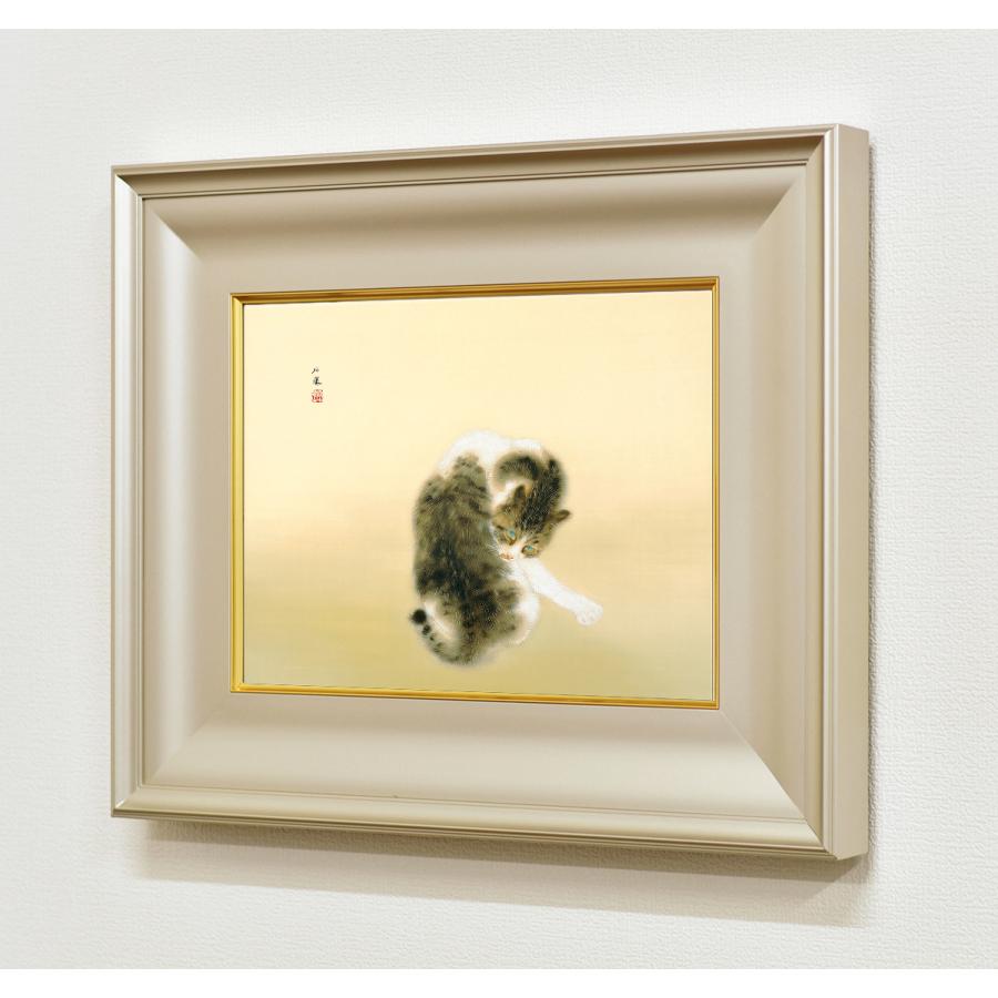 絵画 竹内栖鳳（たけうちせいほう）・ 斑猫 (はんびょう ） 日本画