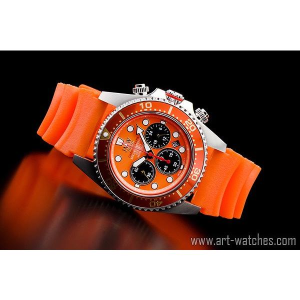 JMW TOKYO 腕時計 セイコー製ムーブメント ダイバー クロノグラフ 上級