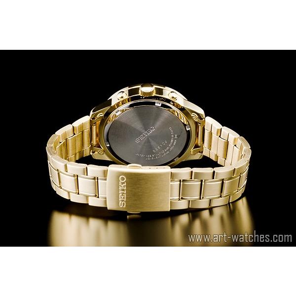 SEIKO（セイコー） セイコー逆輸入クロノグラフ全身ゴールドカラー時計