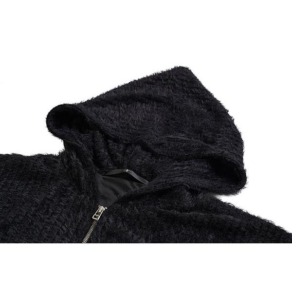 NO ID.（ノーアイディー） SALE セール パーカー フェイクファー