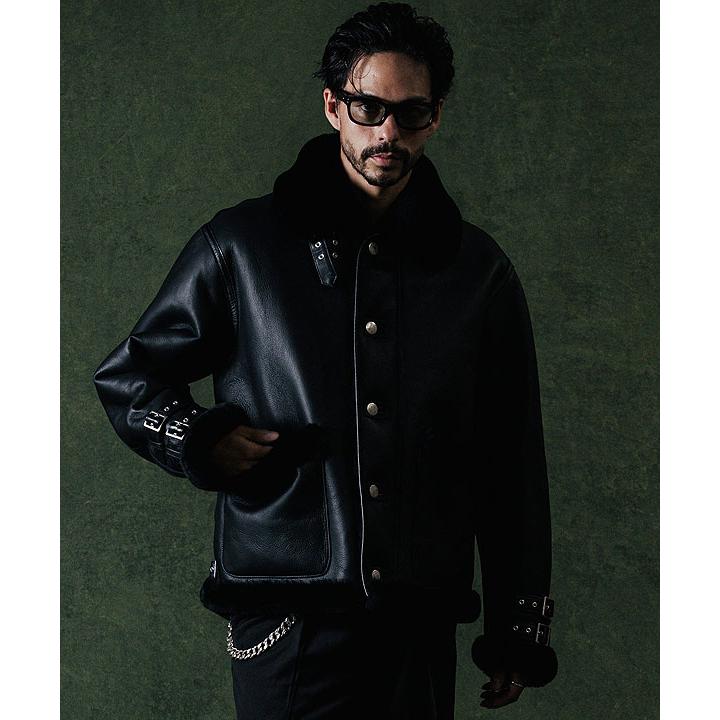 CRIMIE（クライミー） レザー ジャケット CRIMIE MOUTON LEATHER