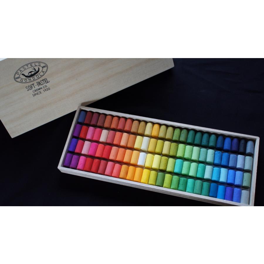 王冠化学工業所 ゴンドラパステル 100色セット 07040100 : アーク