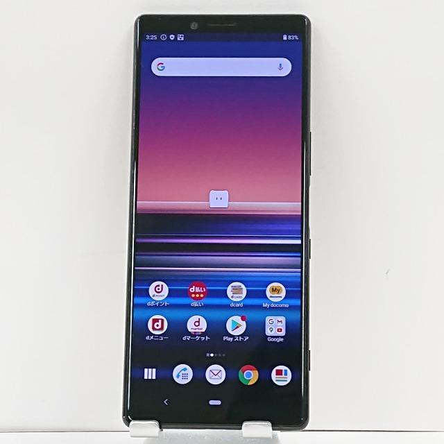 Xperia 1 SO-03L docomo ブラック 送料無料 即決 本体 c02148 : アーク