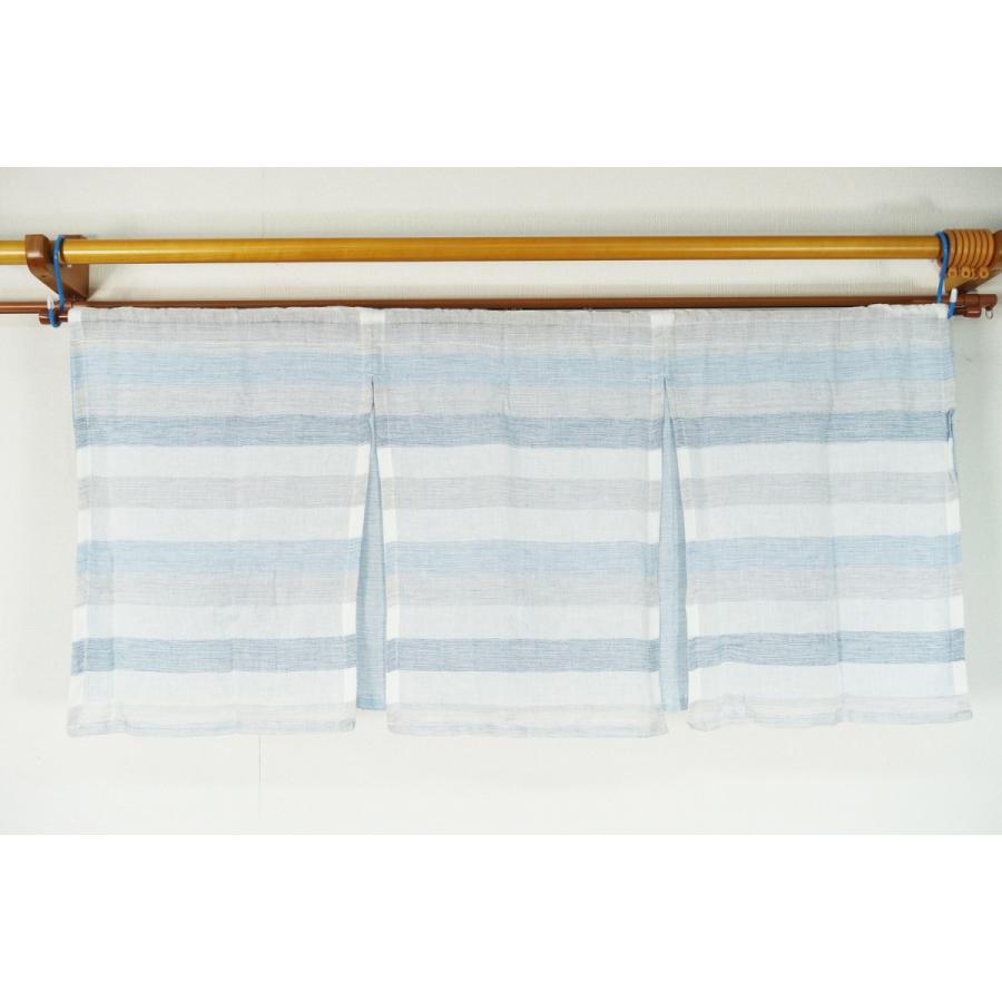 2重 カフェカーテン 綿100％ 2重カルール : ラグ・カーテン・こたつは