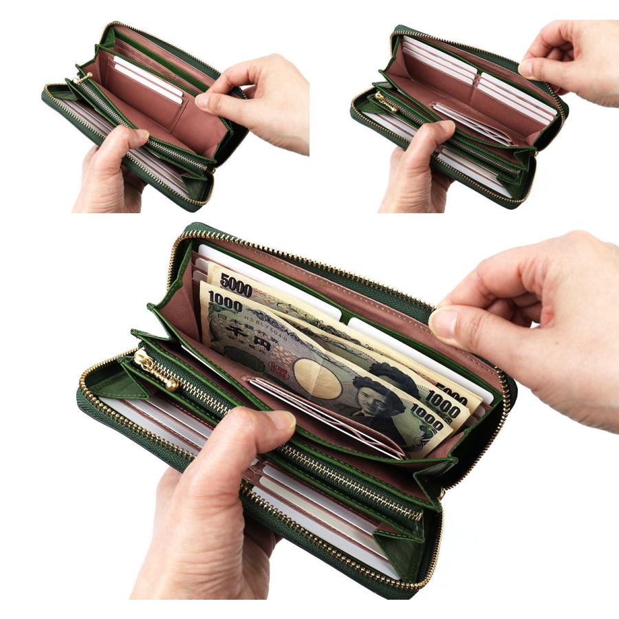 FRAMeWORK（フレームワーク） 財布 長財布 ラウンドファスナー