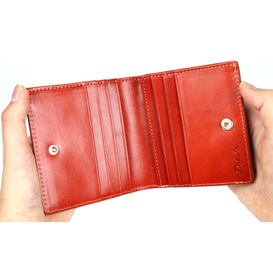 Dakota（ダコタ） 二つ折り財布 コンパクト ボックス型小銭入れ
