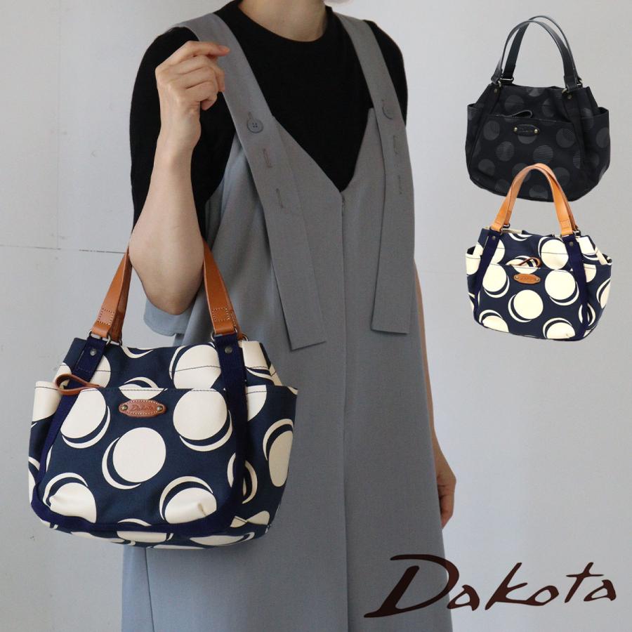 Dakota（ダコタ） トートバッグ(小) ドット 帆布 コットン シンピット