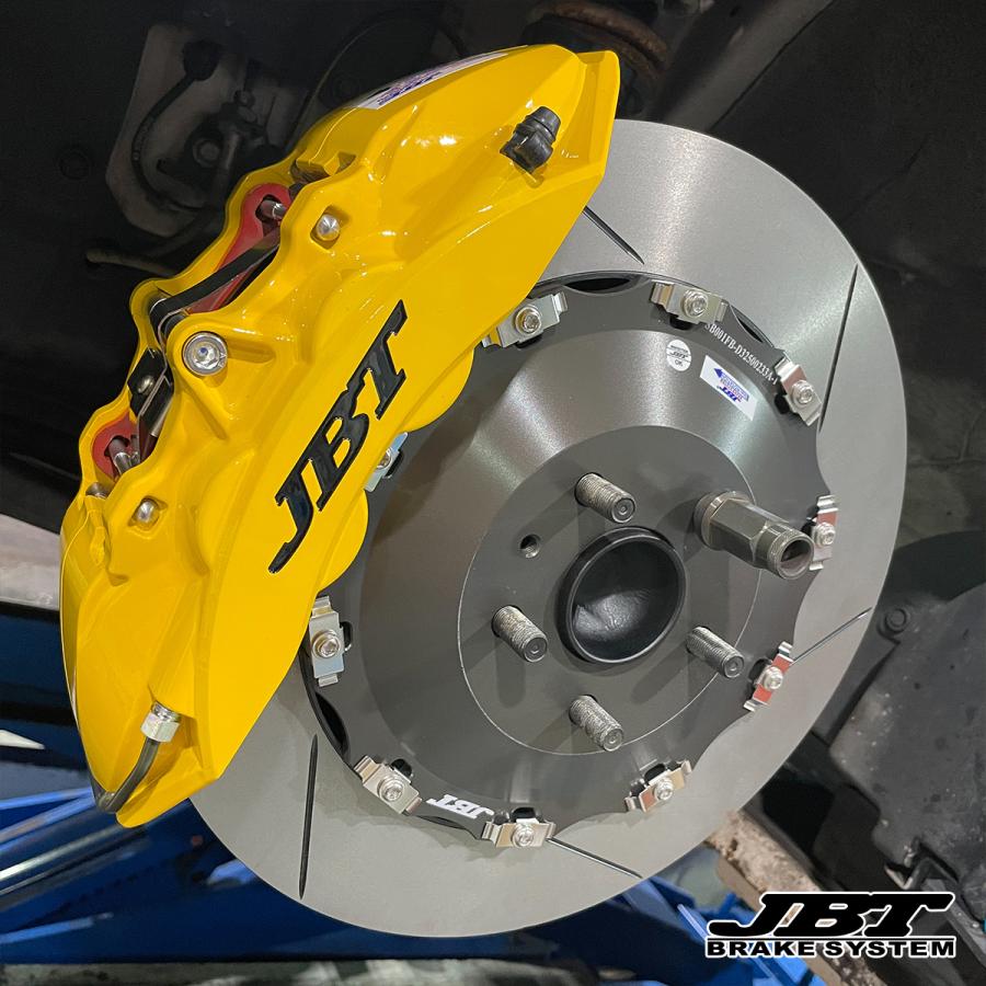 JBTブレーキキャリパー4POT（SP4P）+2ピース355mmスリット＋ドリルド