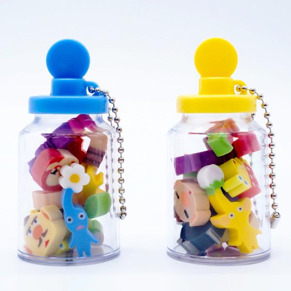 即納可能☆】【新品】ピクミン3 デラックス つめつめ消しゴム／1ボトル