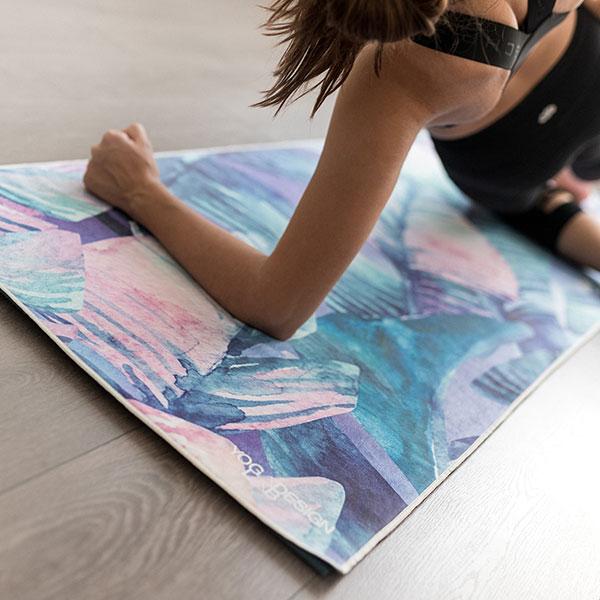 Yoga Design Lab（ヨガデザインラボ） ヨガマットタオル ヨガラグ 滑ら