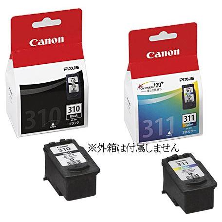 キヤノン（Canon） BC-310 BC-311 キャノン純正インク 2個セット 黒+3