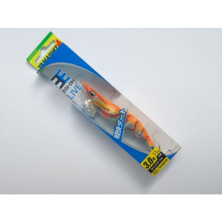 ヤマシタ エギ王 LIVE 3.0号 028)オレンジマーブル : 釣具ショップ赤穂
