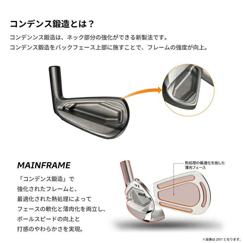 ZXi 【即納】限定 ダンロップ スリクソン ZXi5 アイアン ブラック