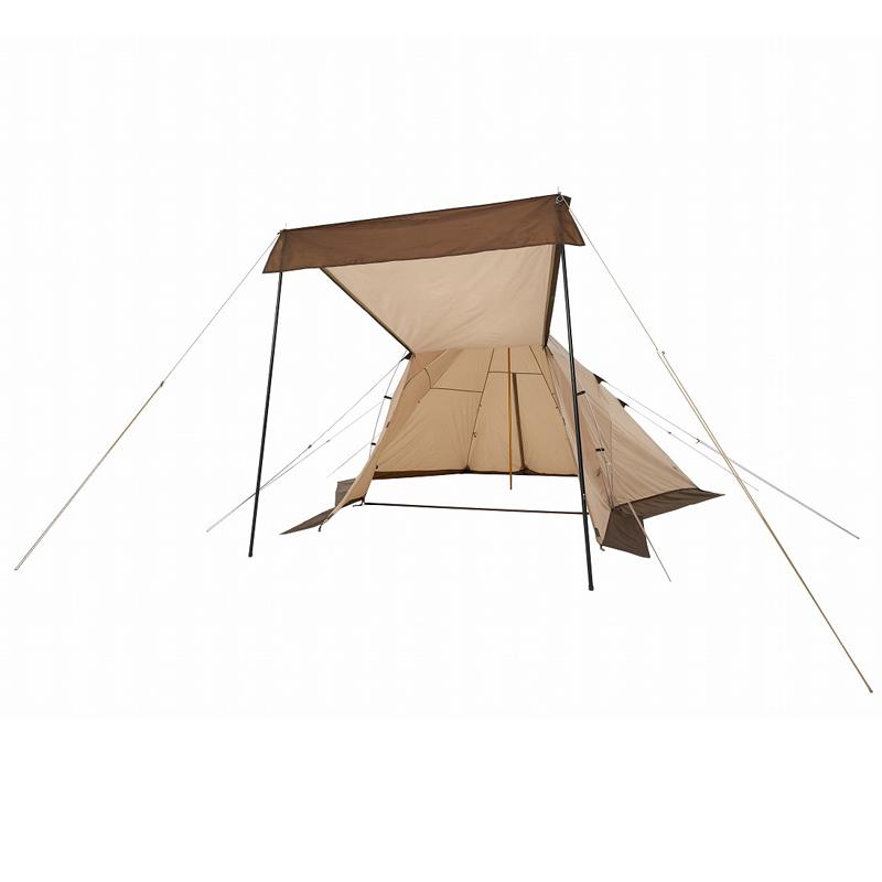 LOGOS（ロゴス） テント Tradcanvas Tepeeリビング400-BB : アット防災