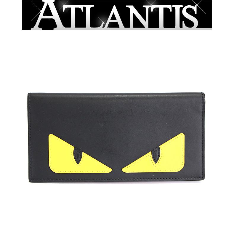 FENDI（フェンディ） 極美品 モンスター 長札入れ 財布 ブラック