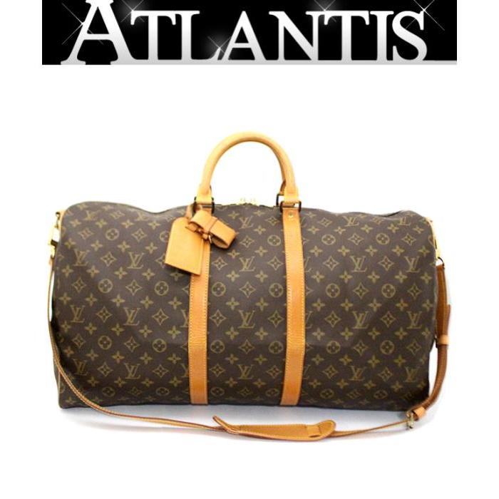 ルイヴィトン LOUIS VUITTON キーポルバンドリエール55 ボストンバッグ