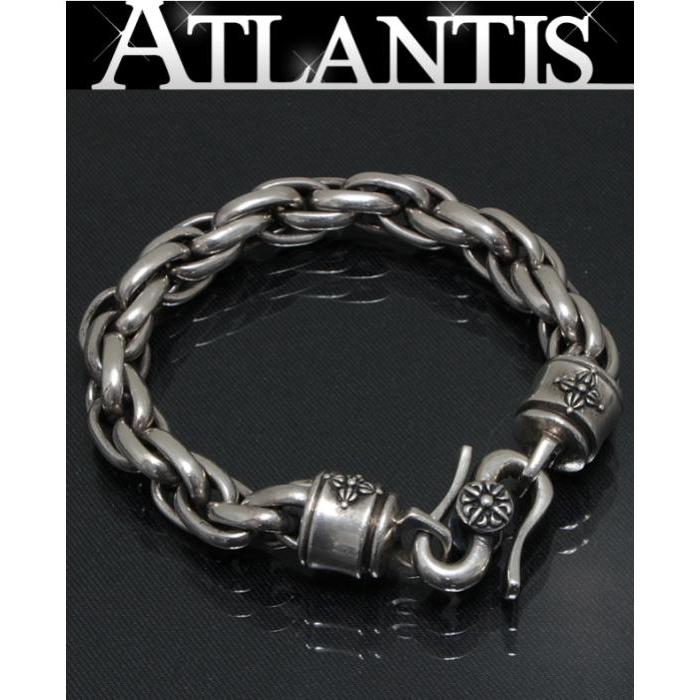 シャンバラ 美品 SHAMBALLA チェーン ブレスレット シルバー 腕周り約