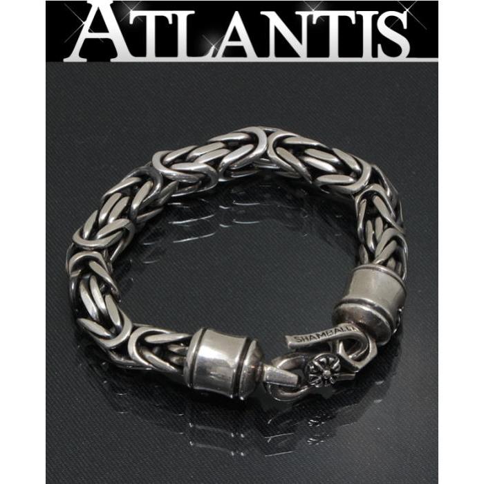 シャンバラ SALE 美品 SHAMBALLA チェーン ブレスレット シルバー 腕