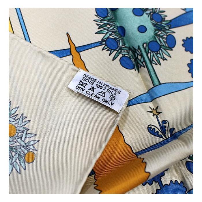 HERMES（エルメス） 美品 カレ90 スカーフ『Paridaiza パラダイス