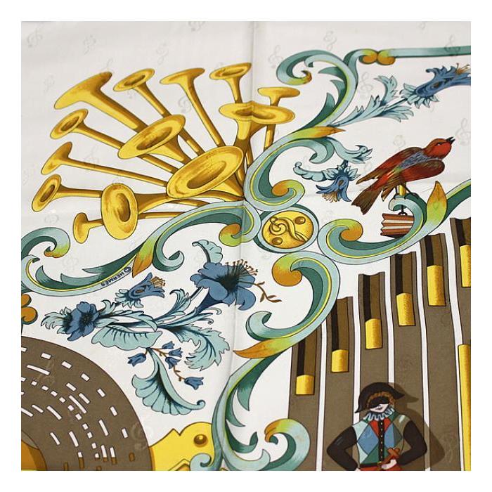 HERMES（エルメス） 入手困難 カレ90『ORGAUPHONE パイプオルガンと