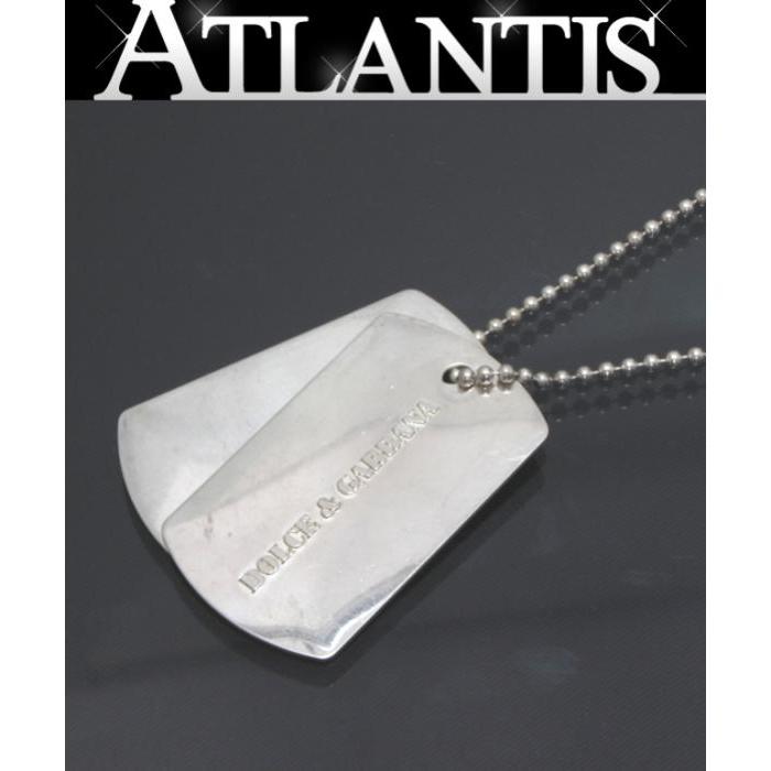 ドルチェ&ガッバーナ DOLCE & GABBANA ドルガバ ドッグタグ ロゴ