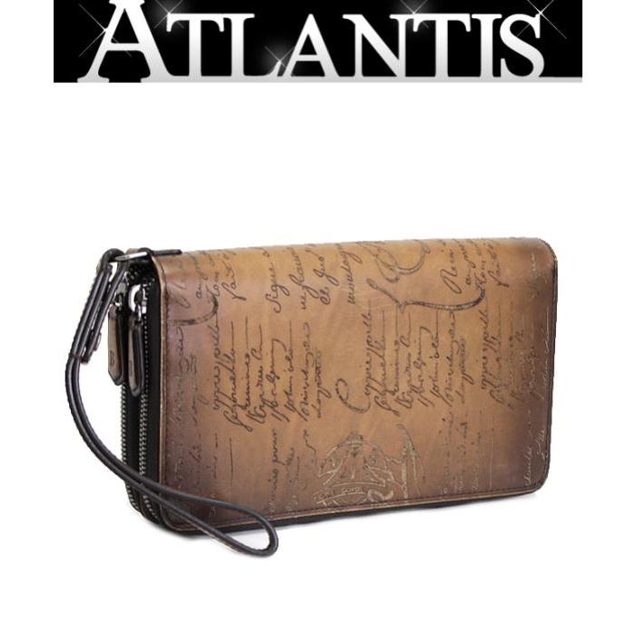 Berluti（ベルルッティ） タリ スクリットレザー ロングジップ