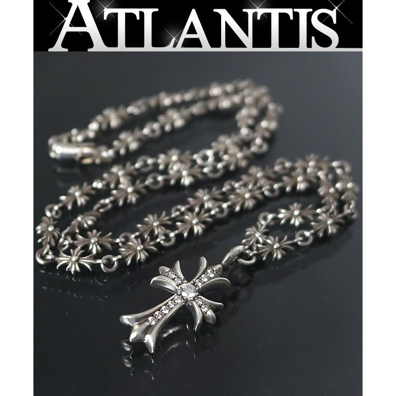 CHROME HEARTS 銀座店 クロムハーツ タイニーファットクロス パヴェ