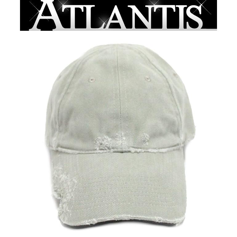 美品 バレンシアガ BALENCIAGA dog bite ダメージ加工 ベースボール